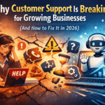 Why Customer Support Is Breaking for Growing Businesses (And How to Fix It in 2026)